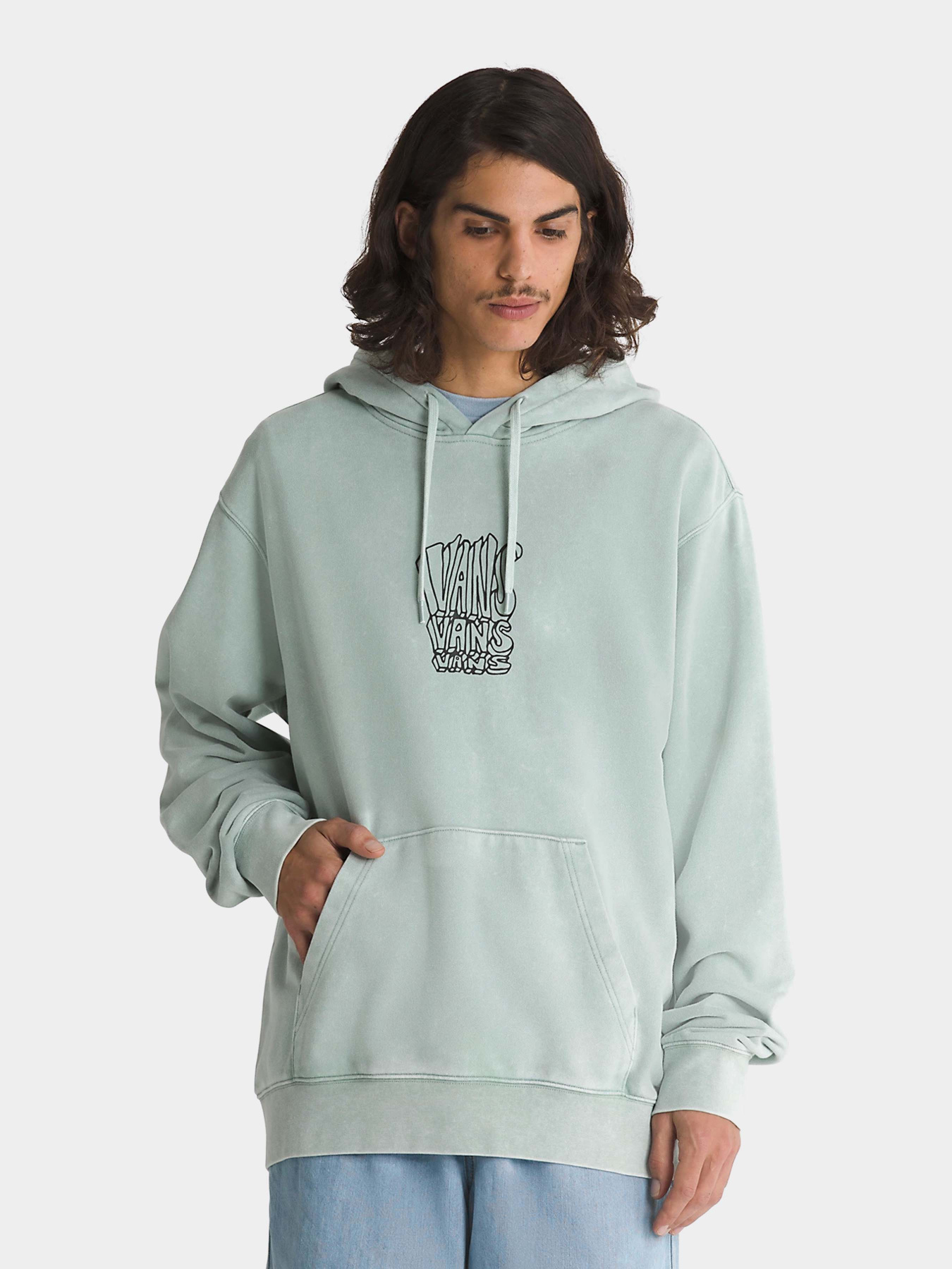 Худи Vans Crash Stack Loose модель VN000GE6CJL1 Фото