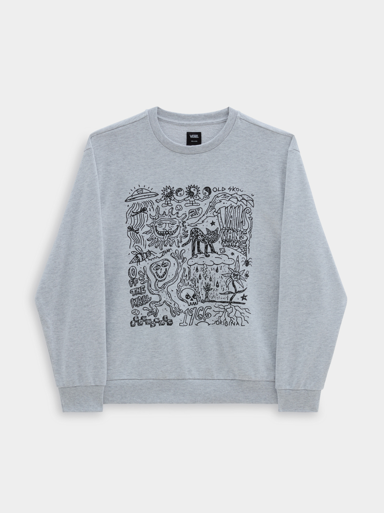 Свитшот Vans Skool Doodle модель VN000JDT1QI1 Фото