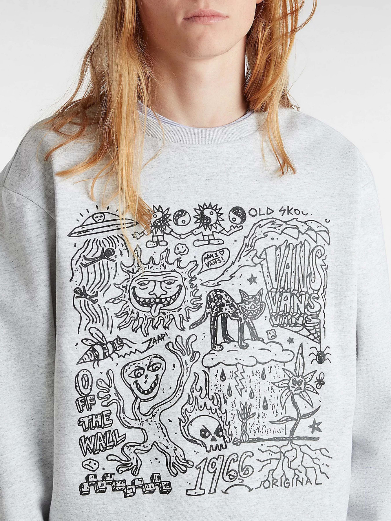 Світшот Vans Skool Doodle модель VN000JDT1QI1 Фото