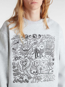 Світшот Vans Skool Doodle модель VN000JDT1QI1 Фото