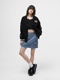 Бомбер Vans Varsity Club модель VN000GJRBLK1 Фото