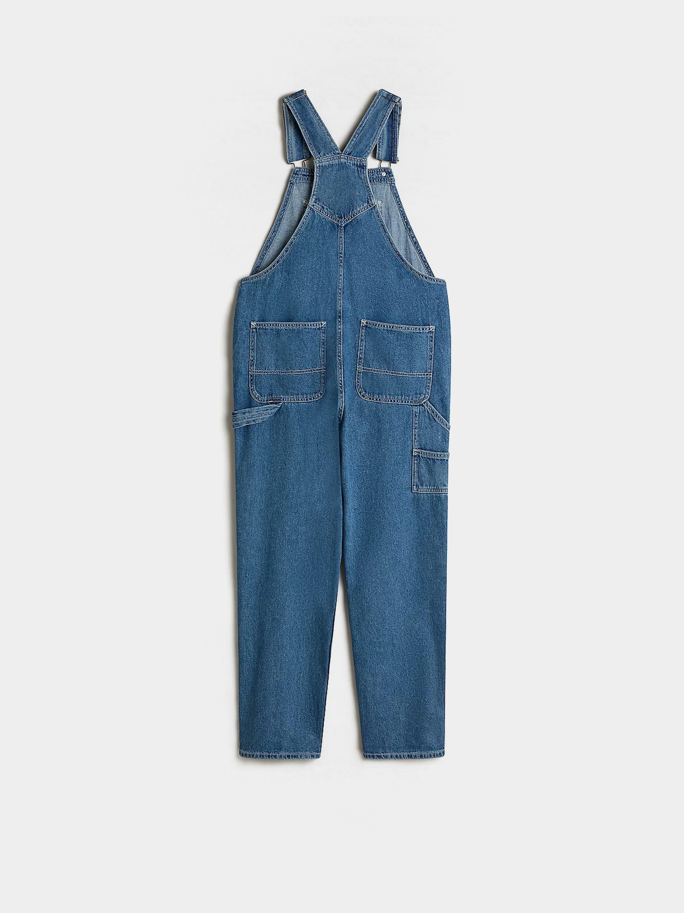Джинсовий комбінезон Vans Ground Work Denim Overall модель VN000F7E7W61 Фото
