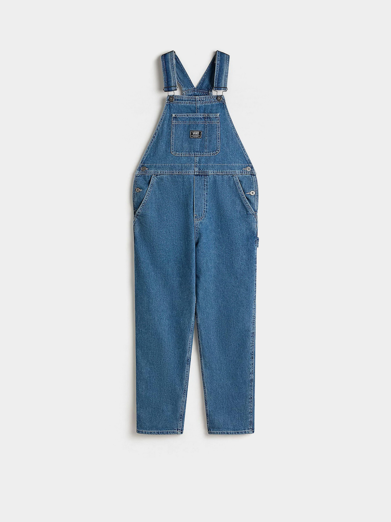Джинсовий комбінезон Vans Ground Work Denim Overall модель VN000F7E7W61 Джинсовий комбінезон Vans Ground Work Denim Overall модель VN000F7E7W61 Фото