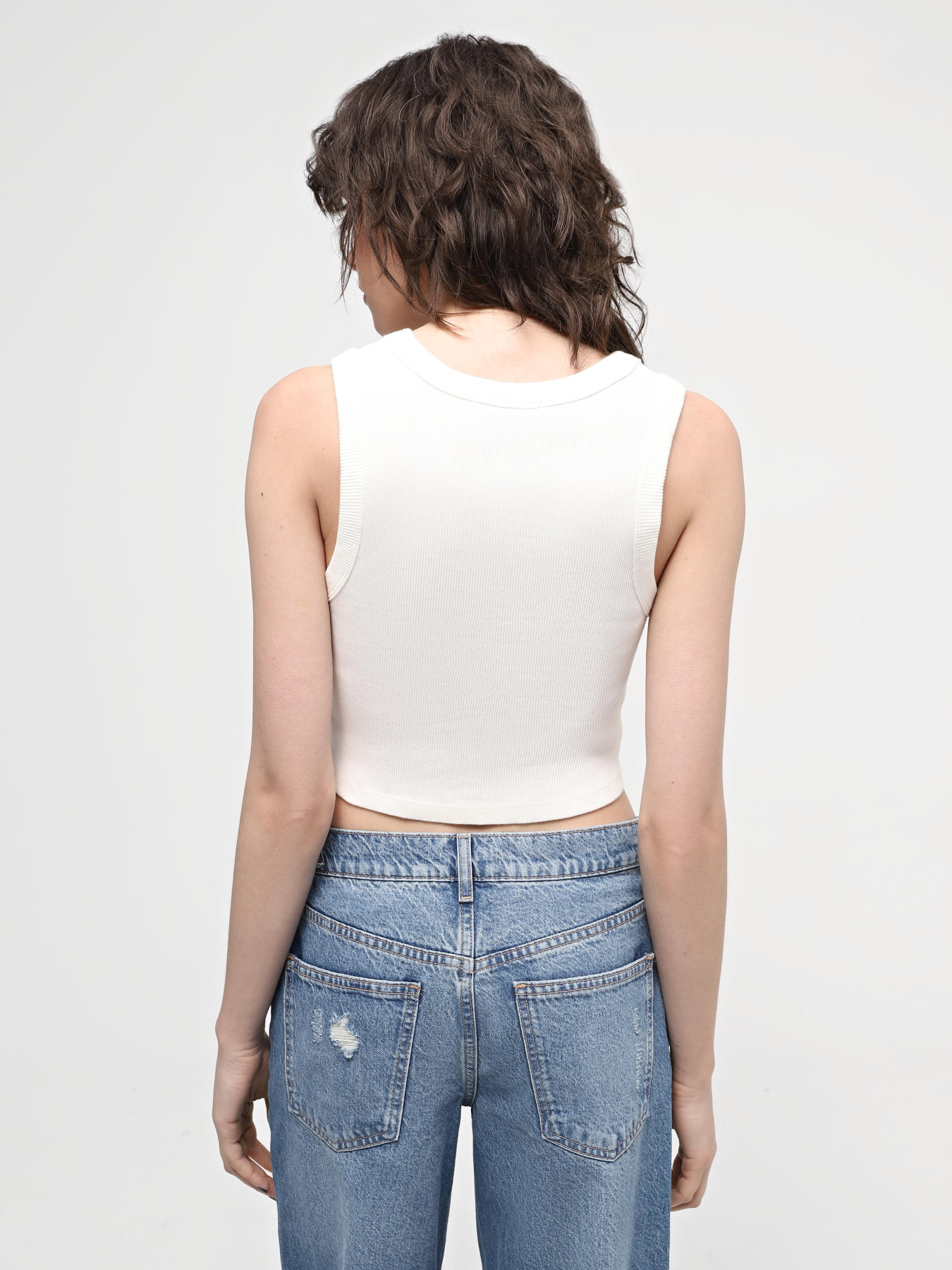 Топ Vans Drew Rib Tank модель VN000G3JFS81 Фото