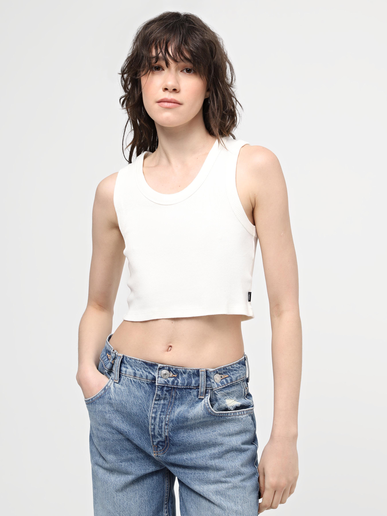 Топ Vans Drew Rib Tank модель VN000G3JFS81 Фото