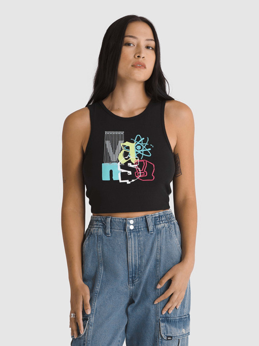 Топ Vans Special Character Fitted Tank модель VN000GZWBLK1 Фото