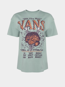 Футболка Vans Brain Jam Oversized модель VN000GFWCJL1 Фото