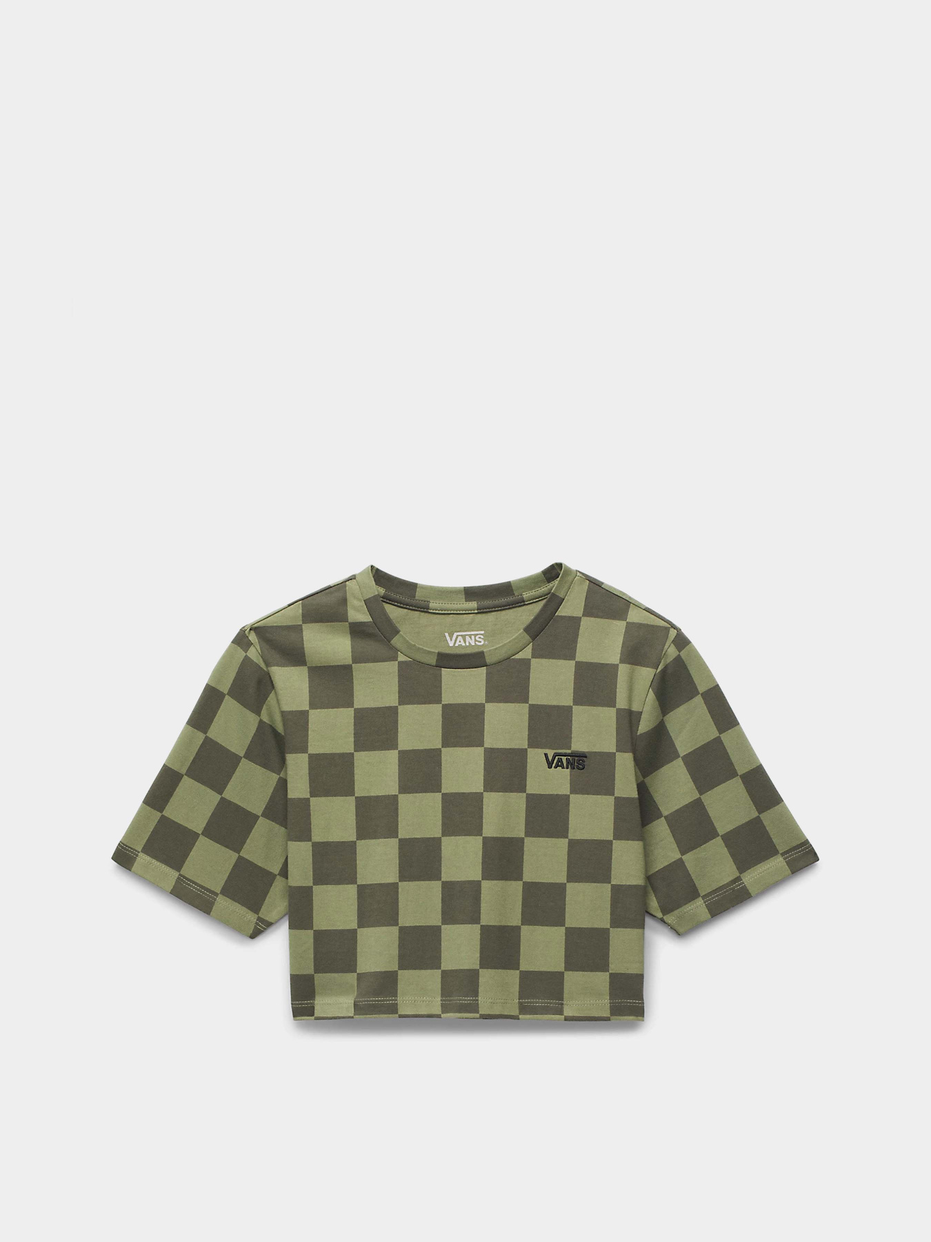 Футболка Vans Checker Crew Crop Ii модель VN000GB5AMB1 Фото