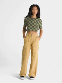 Футболка Vans Checker Crew Crop Ii модель VN000GB5AMB1 Фото