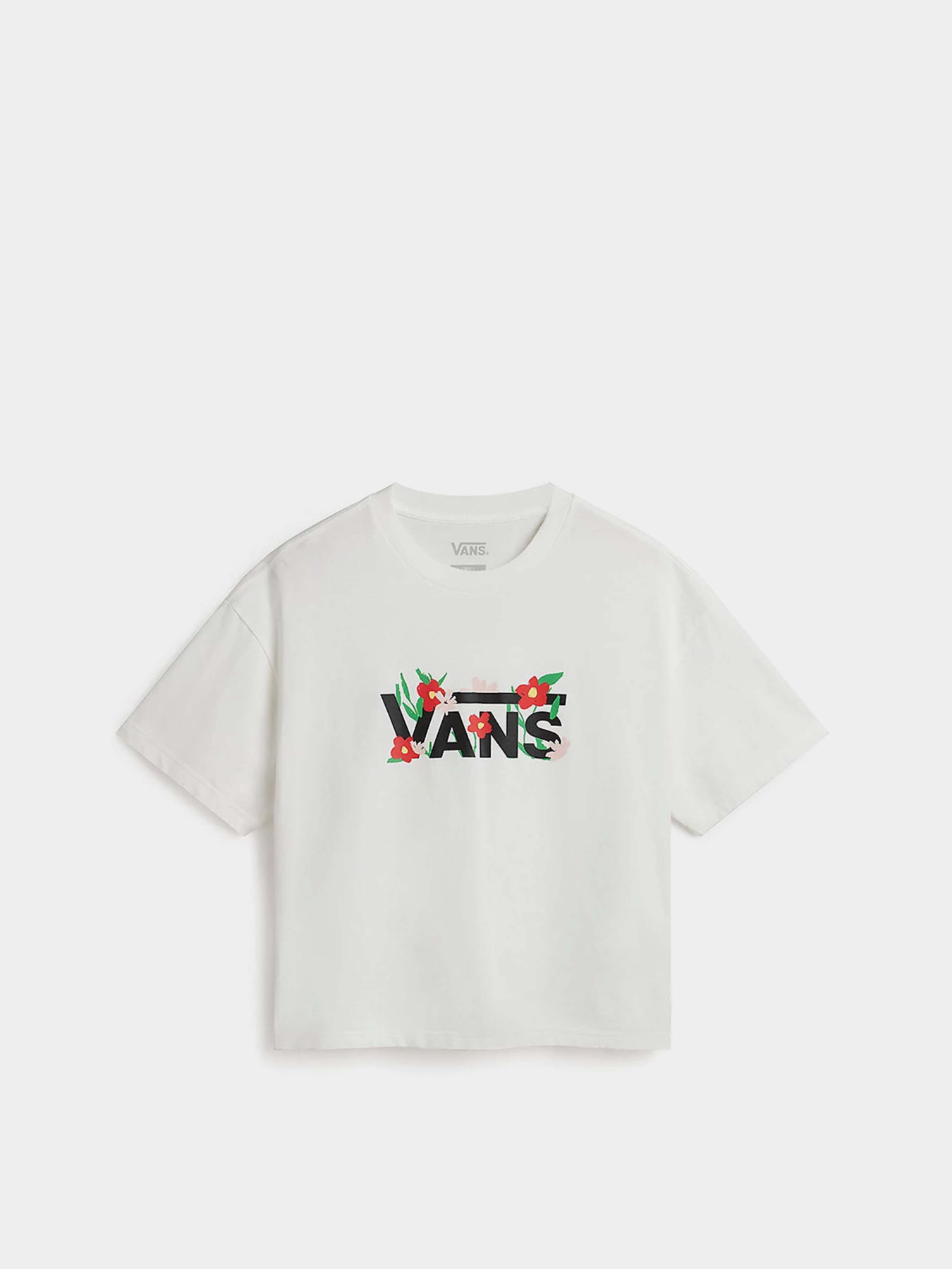 Футболка Vans Fleurs OS Crop модель VN000JG7FS81 Фото
