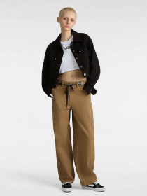 Топ Vans Flying V Crew Crop модель VN000GFFWHT1 Фото