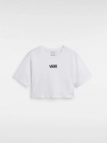 Топ Vans Flying V Crew Crop модель VN000GFFWHT1 Фото