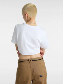 Топ Vans Flying V Crew Crop модель VN000GFFWHT1 Топ Vans Flying V Crew Crop модель VN000GFFWHT1 Фото