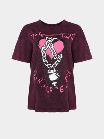 Футболка Vans Love Shackle Oversized модель VN000GK6D341 Фото