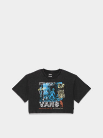 Футболка Vans Super Natural Relax Crop модель VN000GB6BLK1 Фото