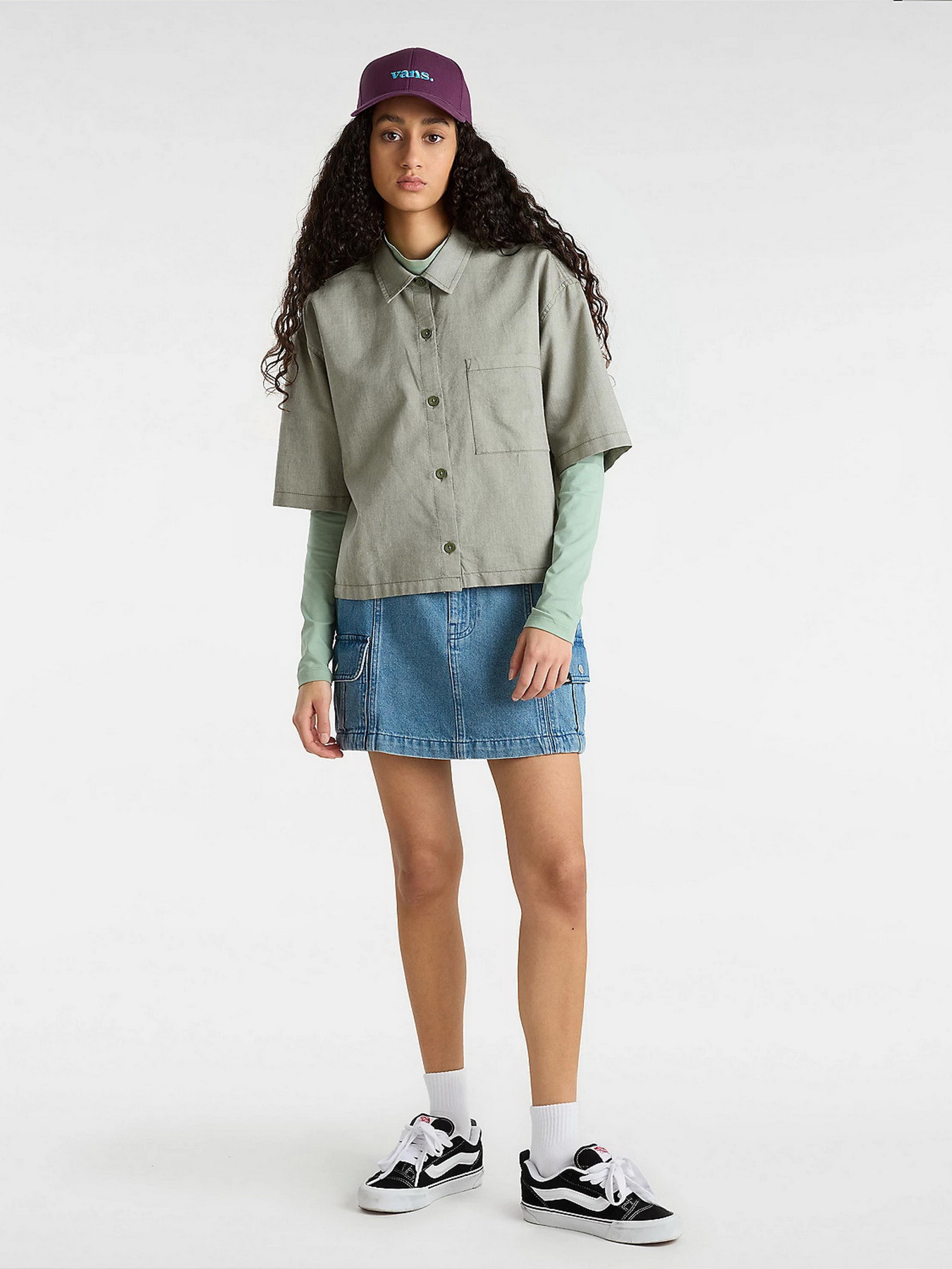 Рубашка повседневная Vans Mcmillan Top модель VN000F74AMB1 Фото