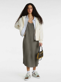 Кофта Vans Checker Flower Cocoon Zip модель VN000GGRFS81 Фото