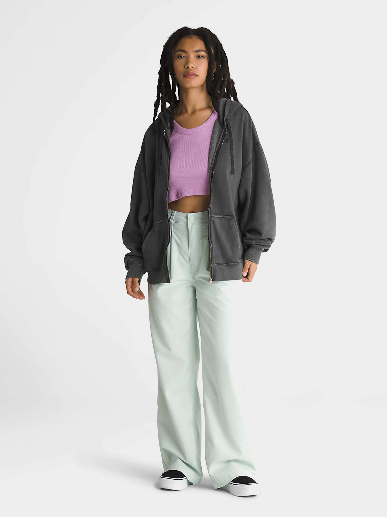 Кофта Vans Everyday Os Zip модель VN000GGBBLK1 Фото