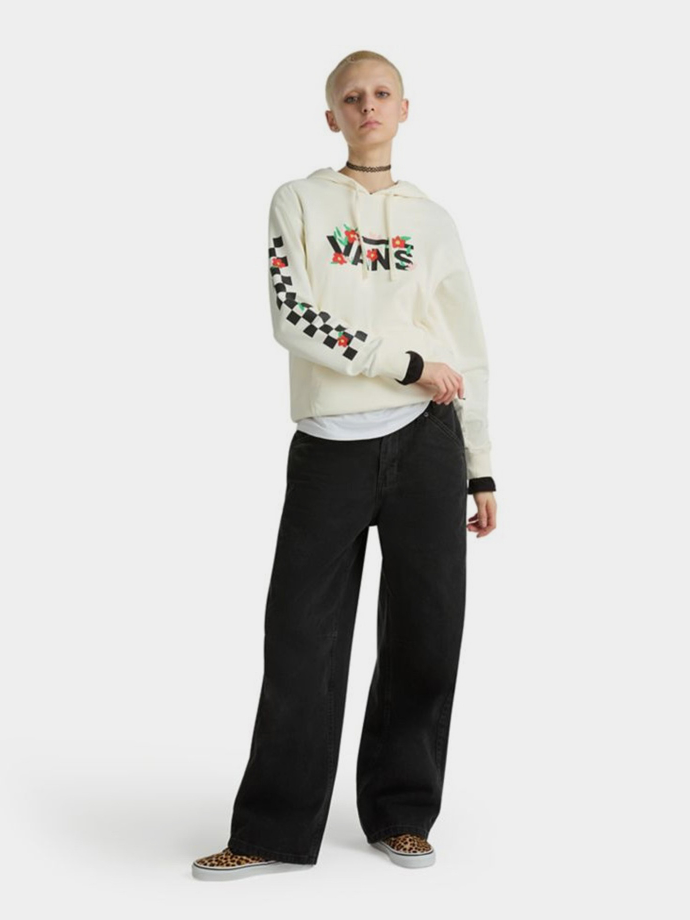 Худи Vans Fleurs Bff модель VN000JG9FS81 Фото