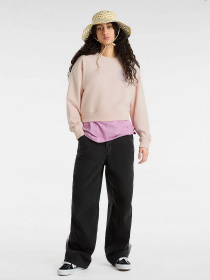 Свитшот Vans Circle Crop Crew модель VN000JDPCHN1 Фото