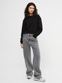 Світшот Vans Essential Ft Rlx Crew модель VN000JF5BLK1 Світшот Vans Essential Ft Rlx Crew модель VN000JF5BLK1 Фото