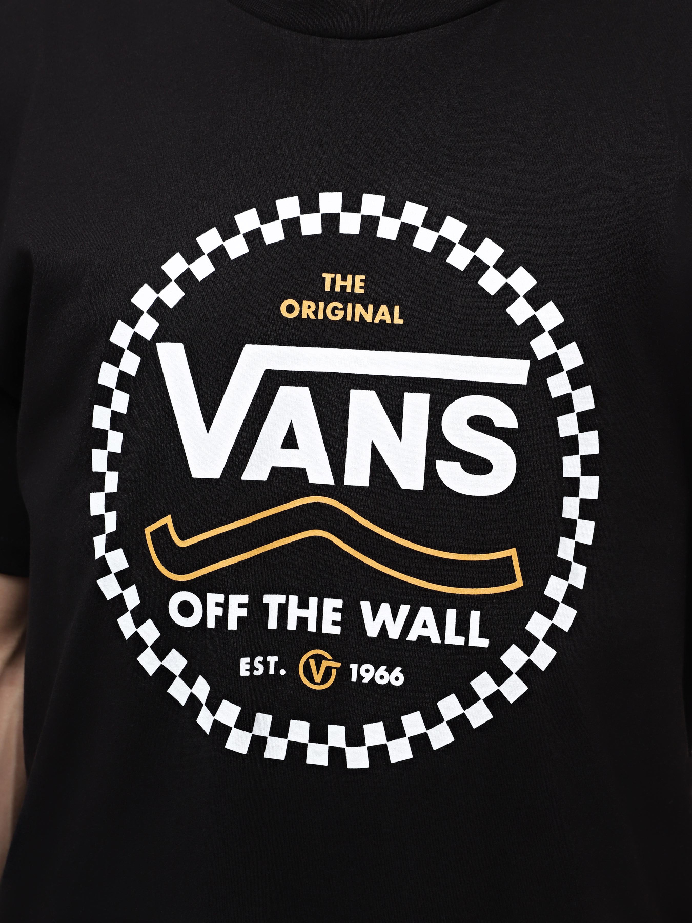 Футболка Vans Round Off модель VN000FJSBLK1 Фото