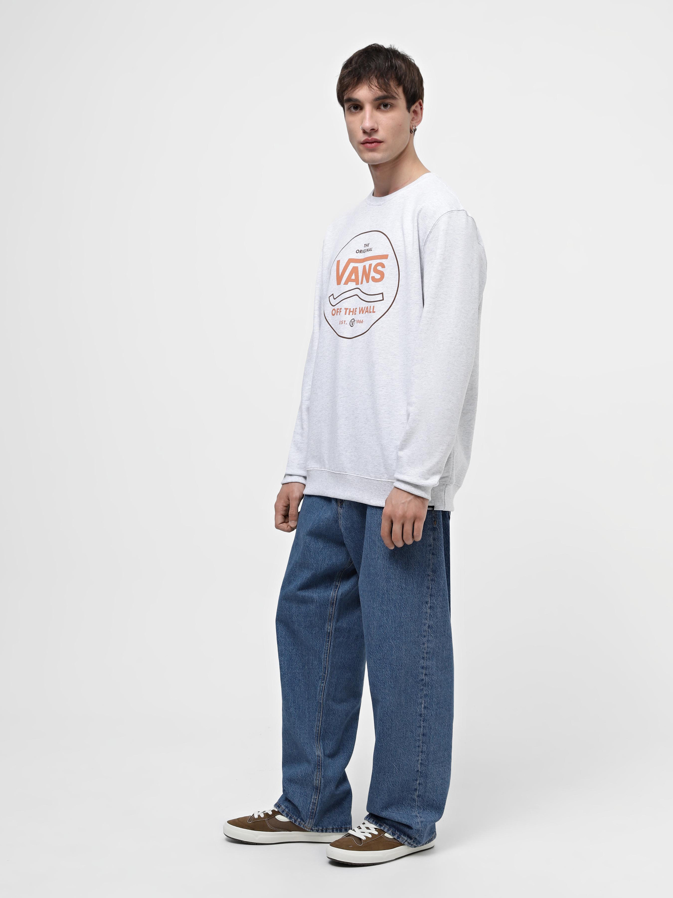 Свитшот Vans Round Off 2 Crew-B модель VN000FK515P1 Фото