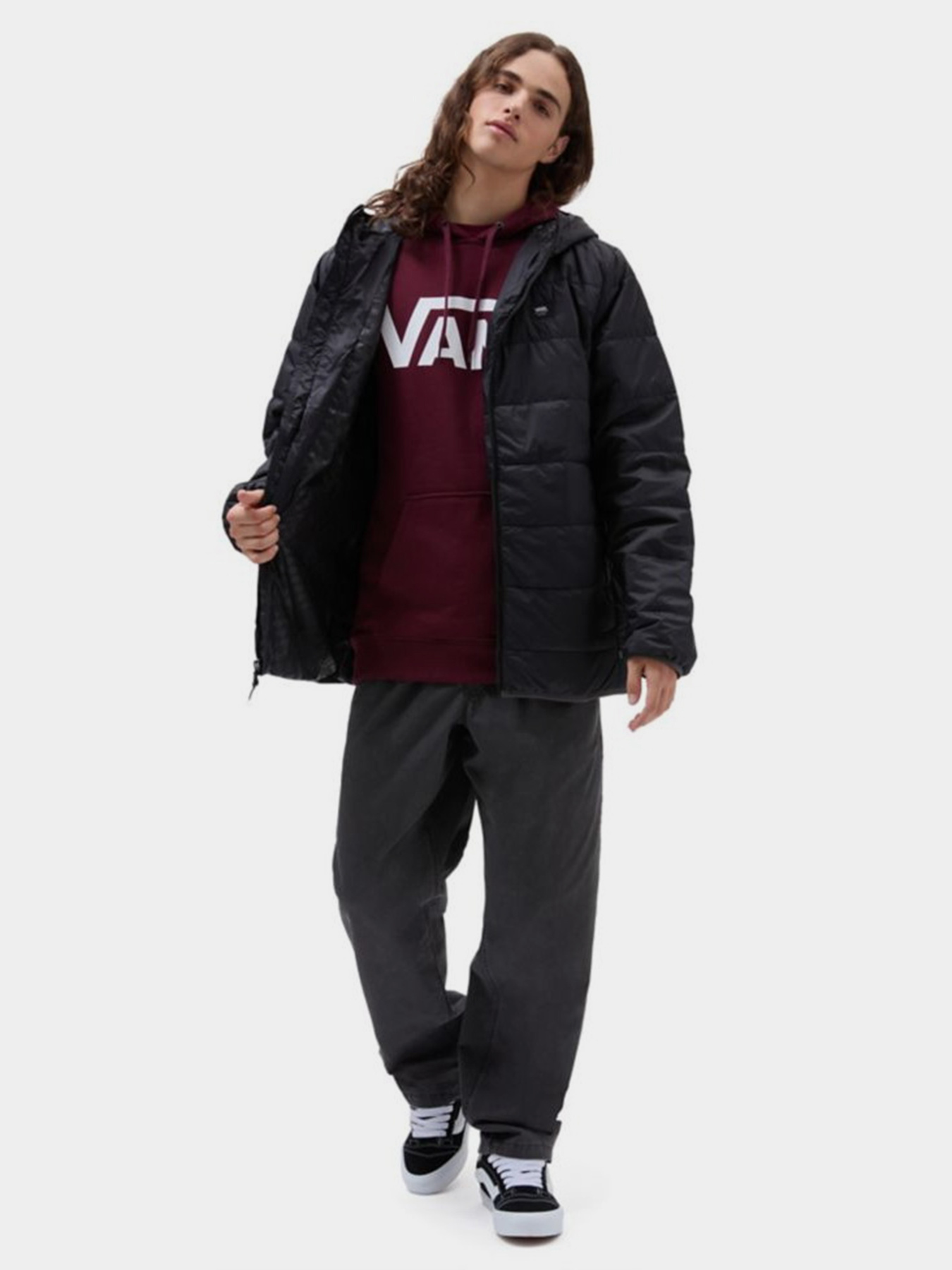 Худі Vans Classic Po Ii модель VN0A456BK1O1 Фото