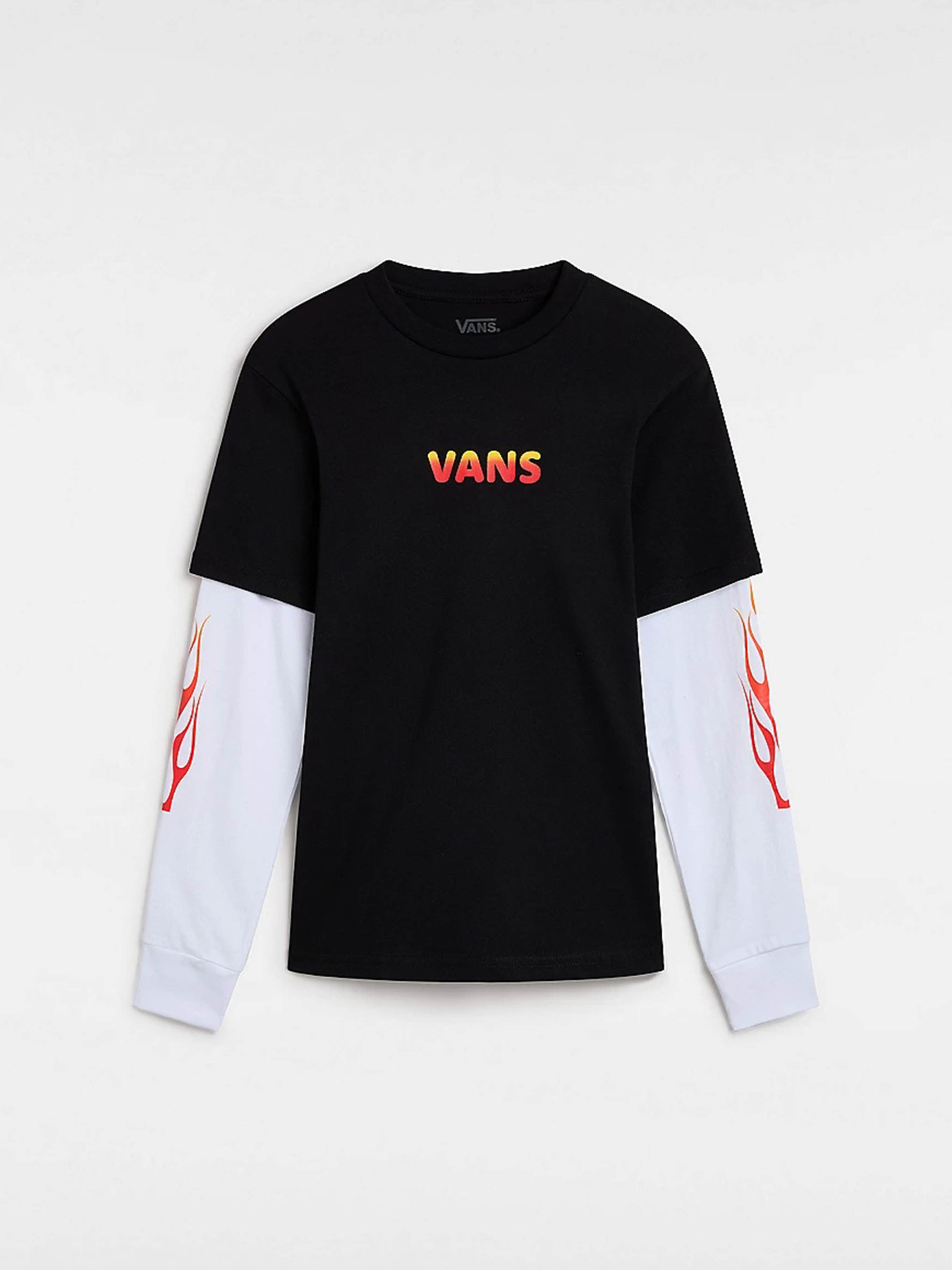 Лонгслів Vans Flame Thrower Twofer модель VN000K9CBLK1 Фото