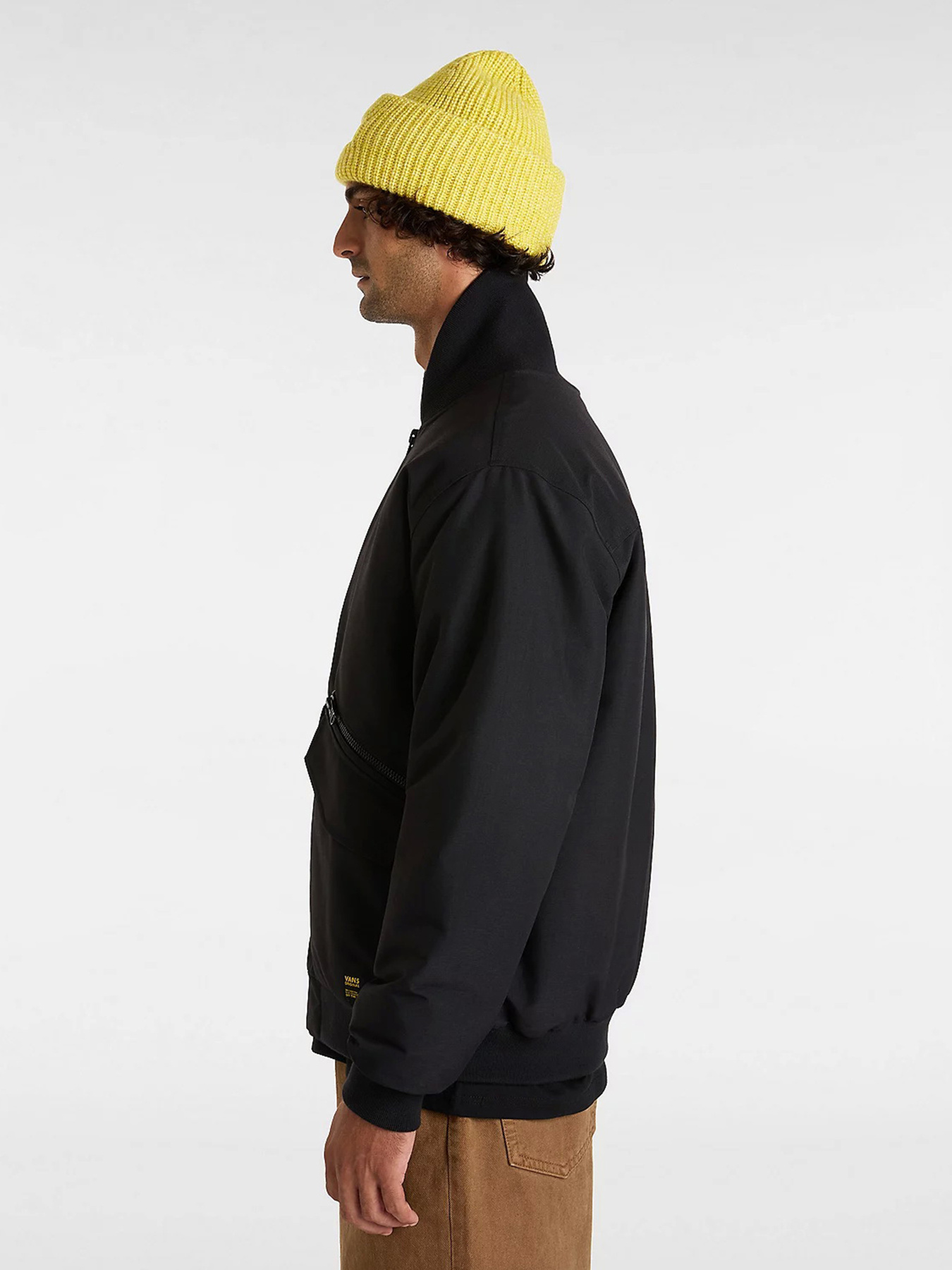 Бомбер Vans Clifton Down модель VN000HNEBLK1 Фото