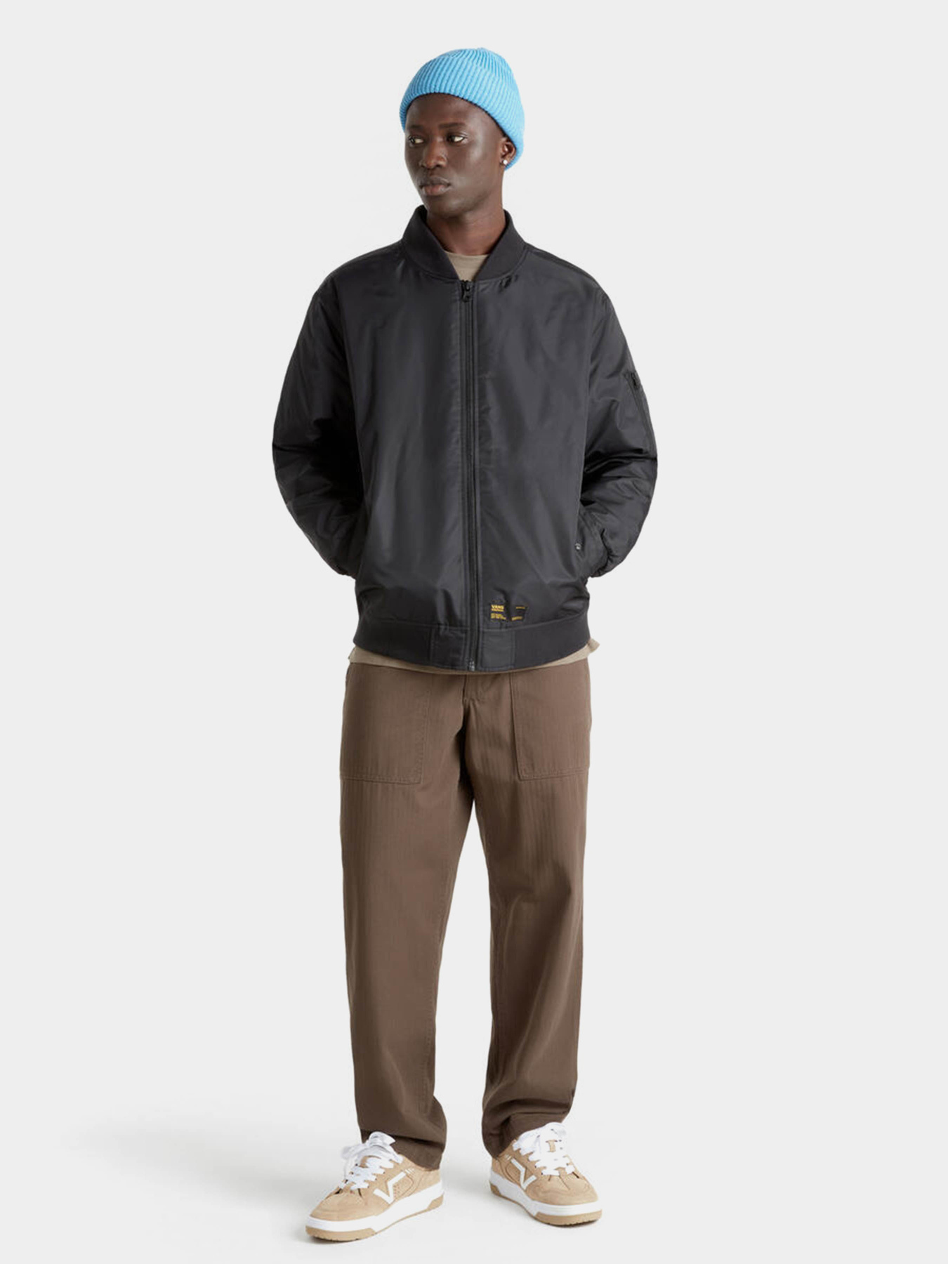 Бомбер Vans Copley модель VN000HMQBLK1 Фото