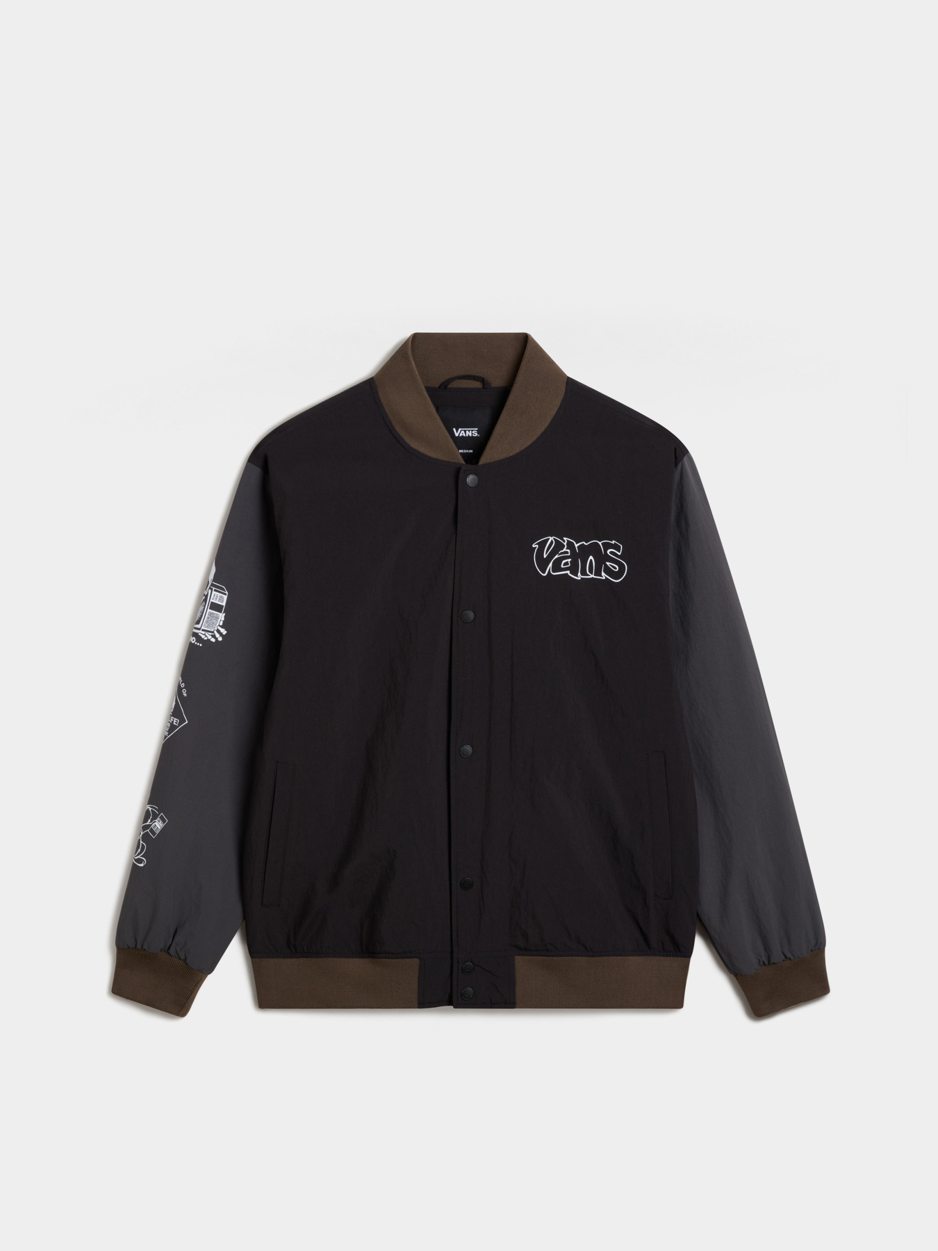 Бомбер Vans Old Skool MTE-1 модель VN000JY1KOU1 Бомбер Vans Old Skool MTE-1 модель VN000JY1KOU1 Фото