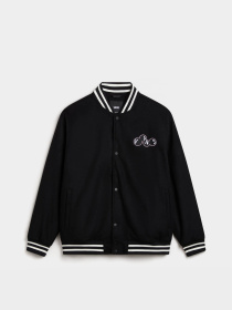 Бомбер Vans Scuttle Baseball модель VN000HMNBLK1 Фото