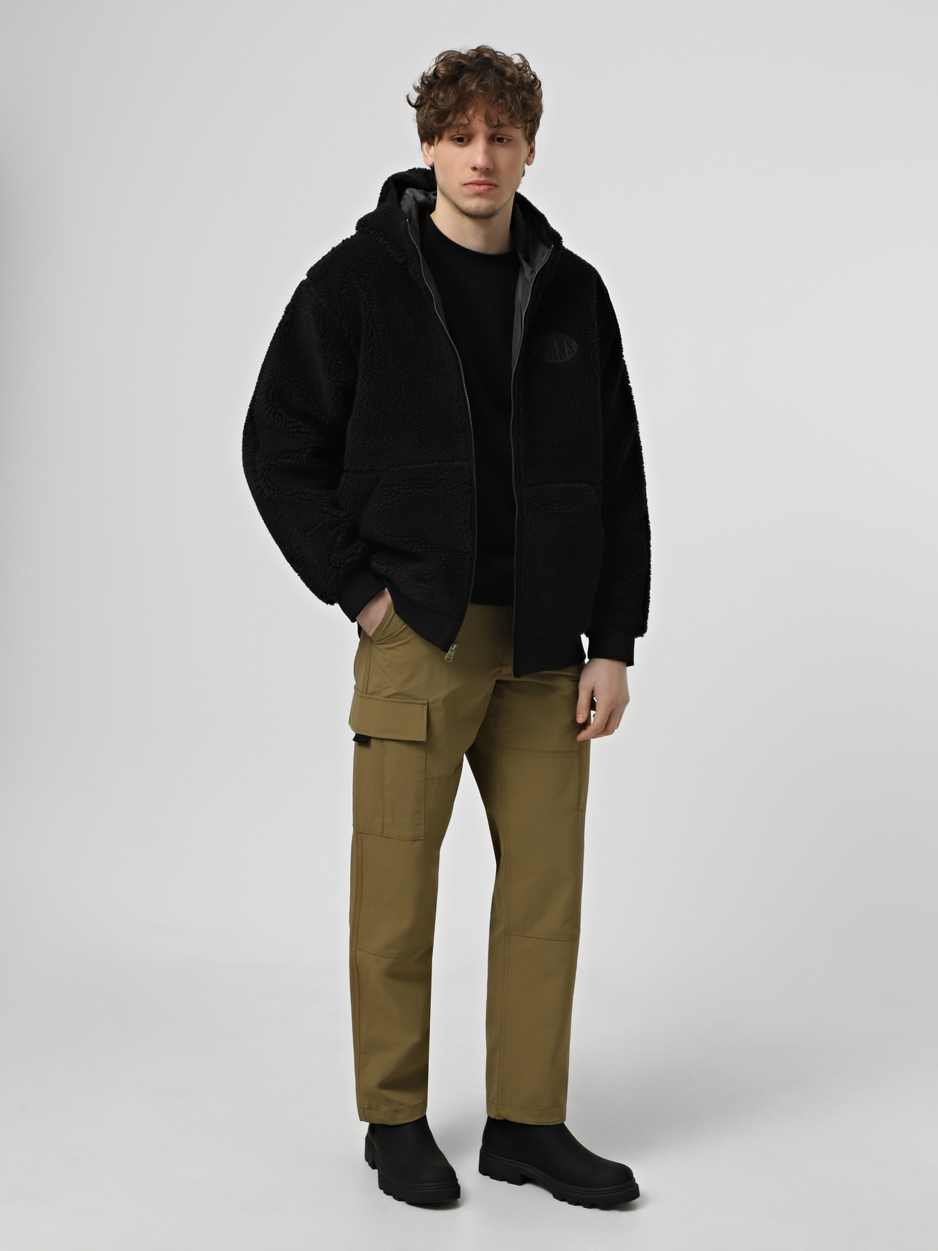 Зимова куртка Vans Whittle Sherpa модель VN000JVTBLK1 Фото