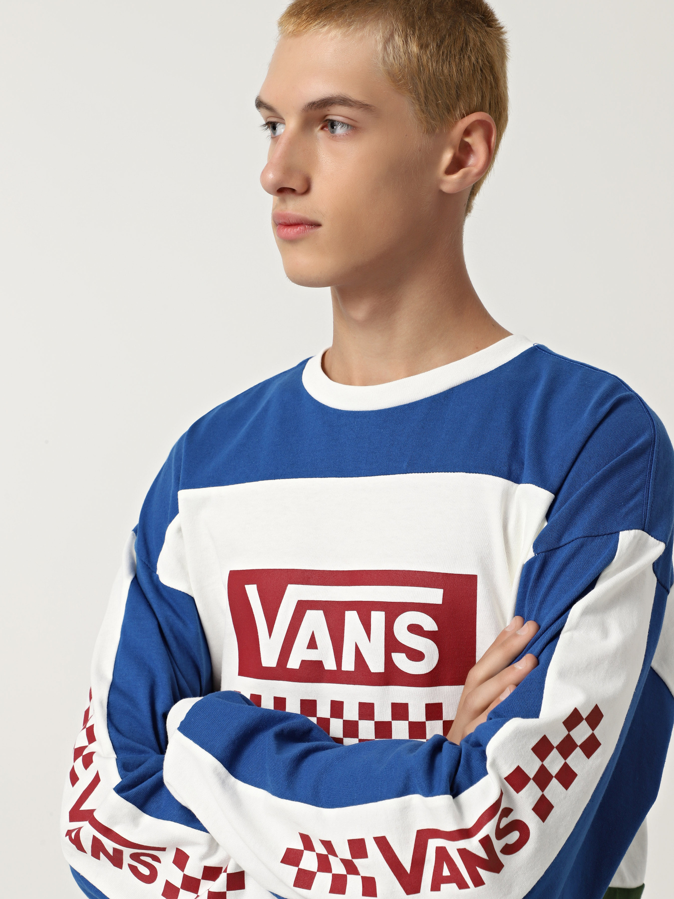 Лонгслів Vans Lx Branded Panel Ls модель VN000K2KBXU1 Фото