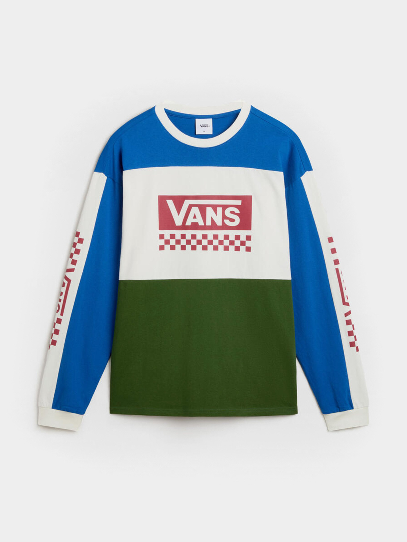 Лонгслив Vans Lx Branded Panel Ls модель VN000K2KBXU1 Лонгслив Vans Lx Branded Panel Ls модель VN000K2KBXU1 Фото