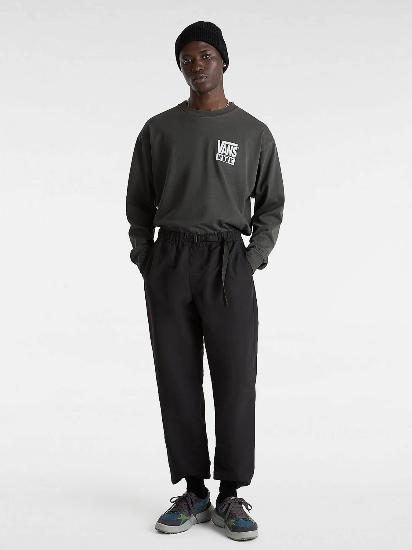 Лонгслив Vans Mte Brain Storms Study Ls модель VN000JQSBLK1 Фото