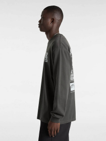 Лонгслив Vans Mte Brain Storms Study Ls модель VN000JQSBLK1 Фото