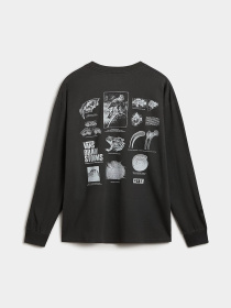 Лонгслив Vans Mte Brain Storms Study Ls модель VN000JQSBLK1 Фото