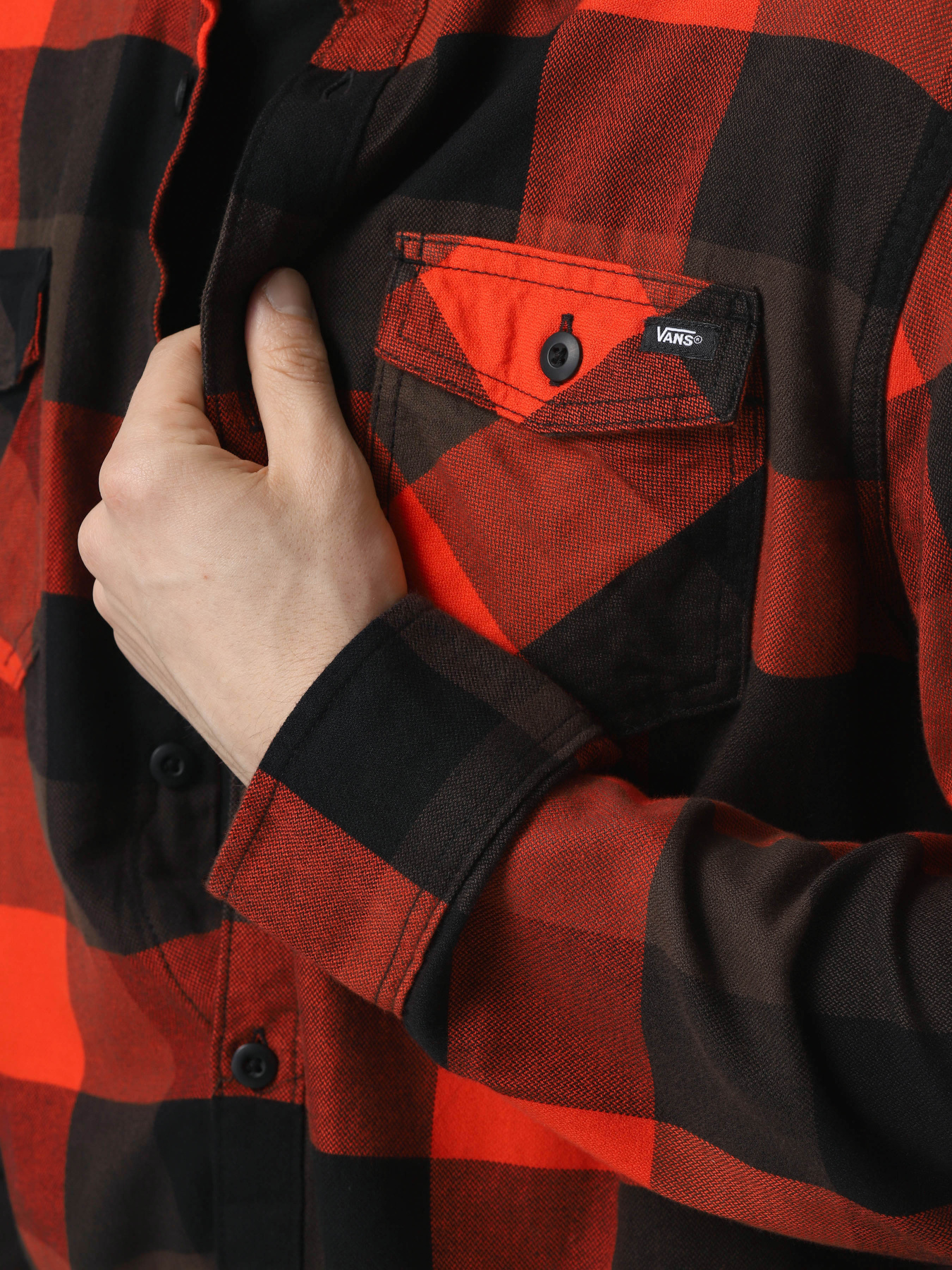 Сорочка повсякденна Vans Box Flannel Classic модель VN000HNHDRF1 Фото