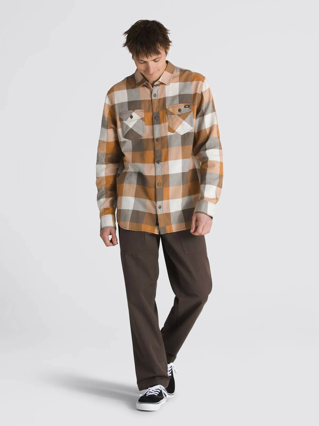 Сорочка Vans Box Flannel Classic модель VN000HNHDAM1 Фото