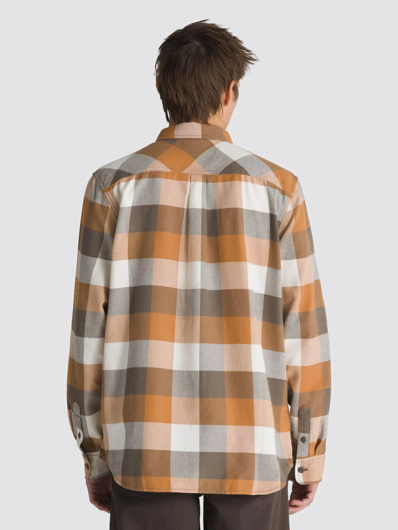 Рубашка повседневная Vans Box Flannel Classic модель VN000HNHDAM1 Фото