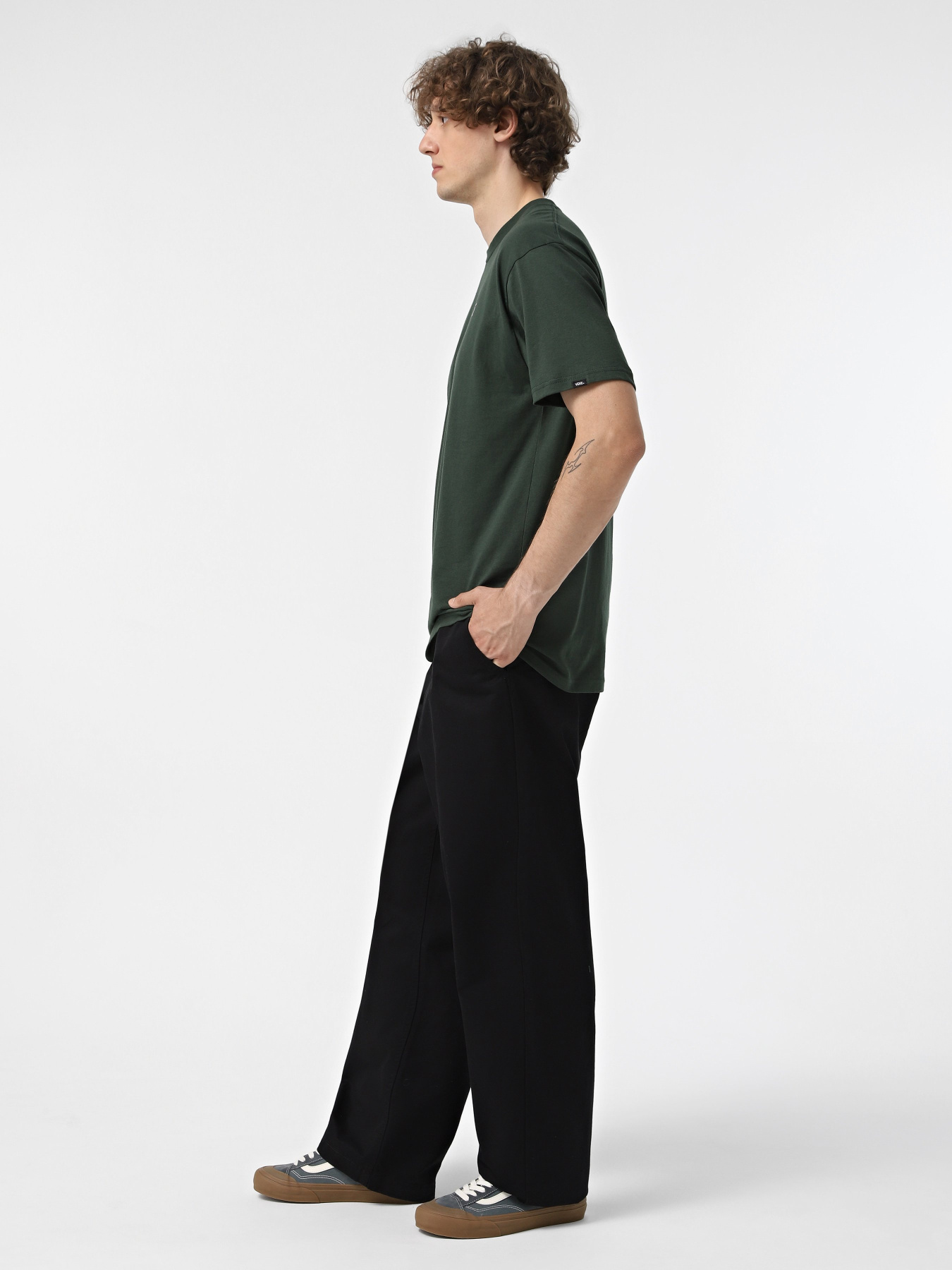 Брюки повседневные Vans Authentic Chino модель VN000HZDBLK1 Фото