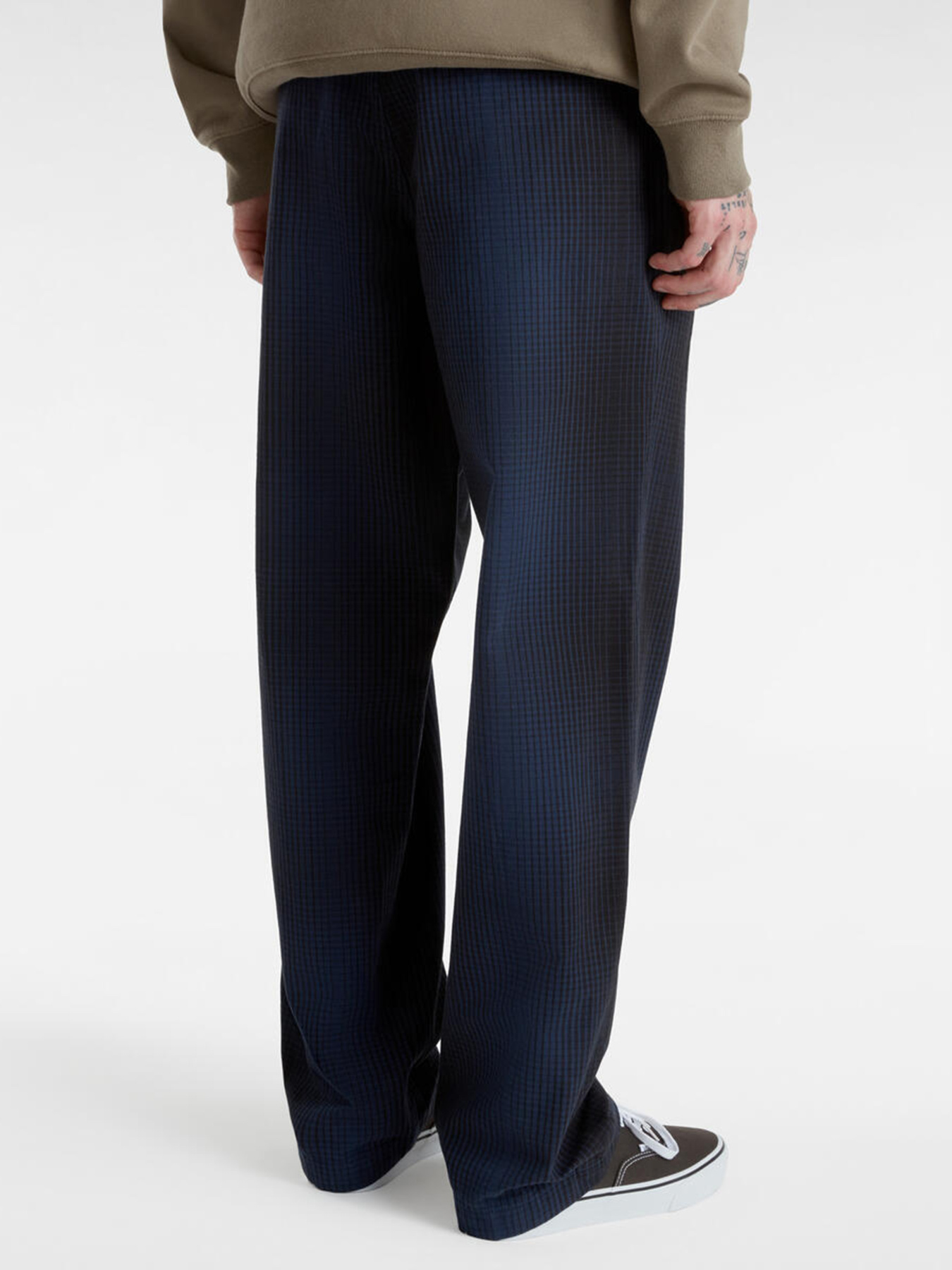 Брюки повседневные Vans Authentic Chino Loose Tapered Plaid модель VN000HAJLKV1 Фото