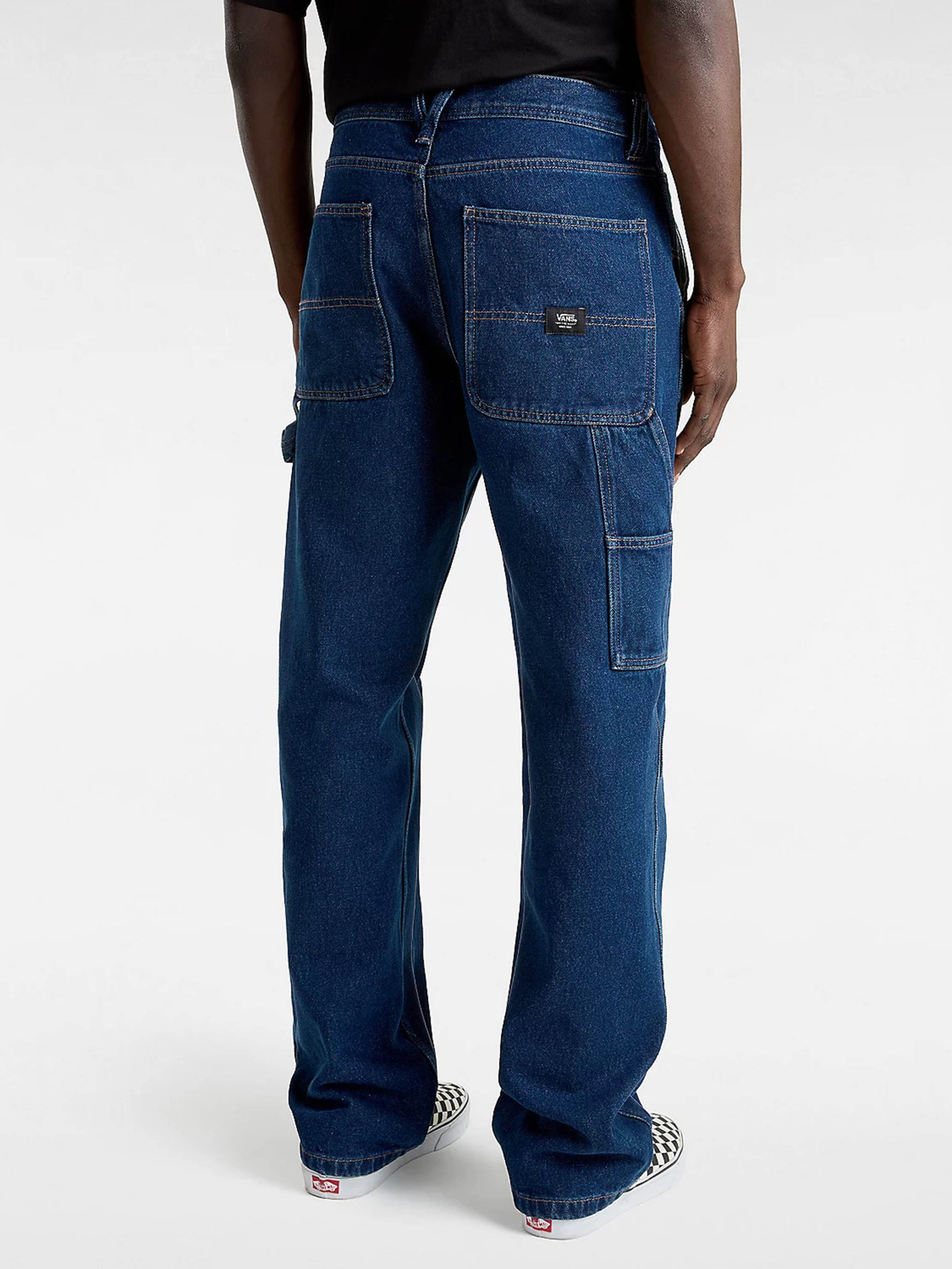 Повседневные штаны Vans Drill Chore Relaxed Carpenter Denim модель VN000G6EDDN1 Повседневные штаны Vans Drill Chore Relaxed Carpenter Denim модель VN000G6EDDN1 Фото