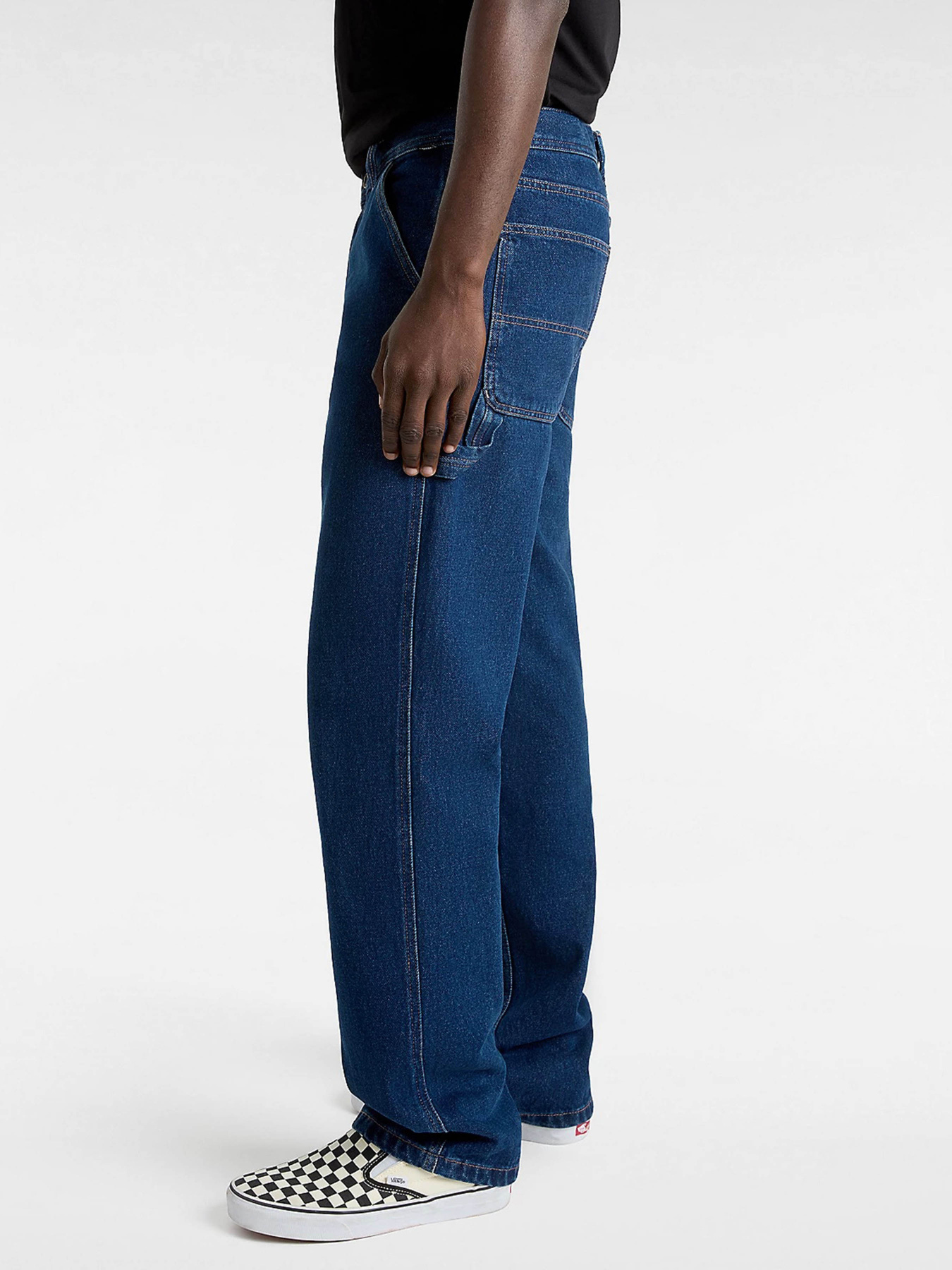 Повседневные штаны Vans Drill Chore Relaxed Carpenter Denim модель VN000G6EDDN1 Повседневные штаны Vans Drill Chore Relaxed Carpenter Denim модель VN000G6EDDN1 Фото