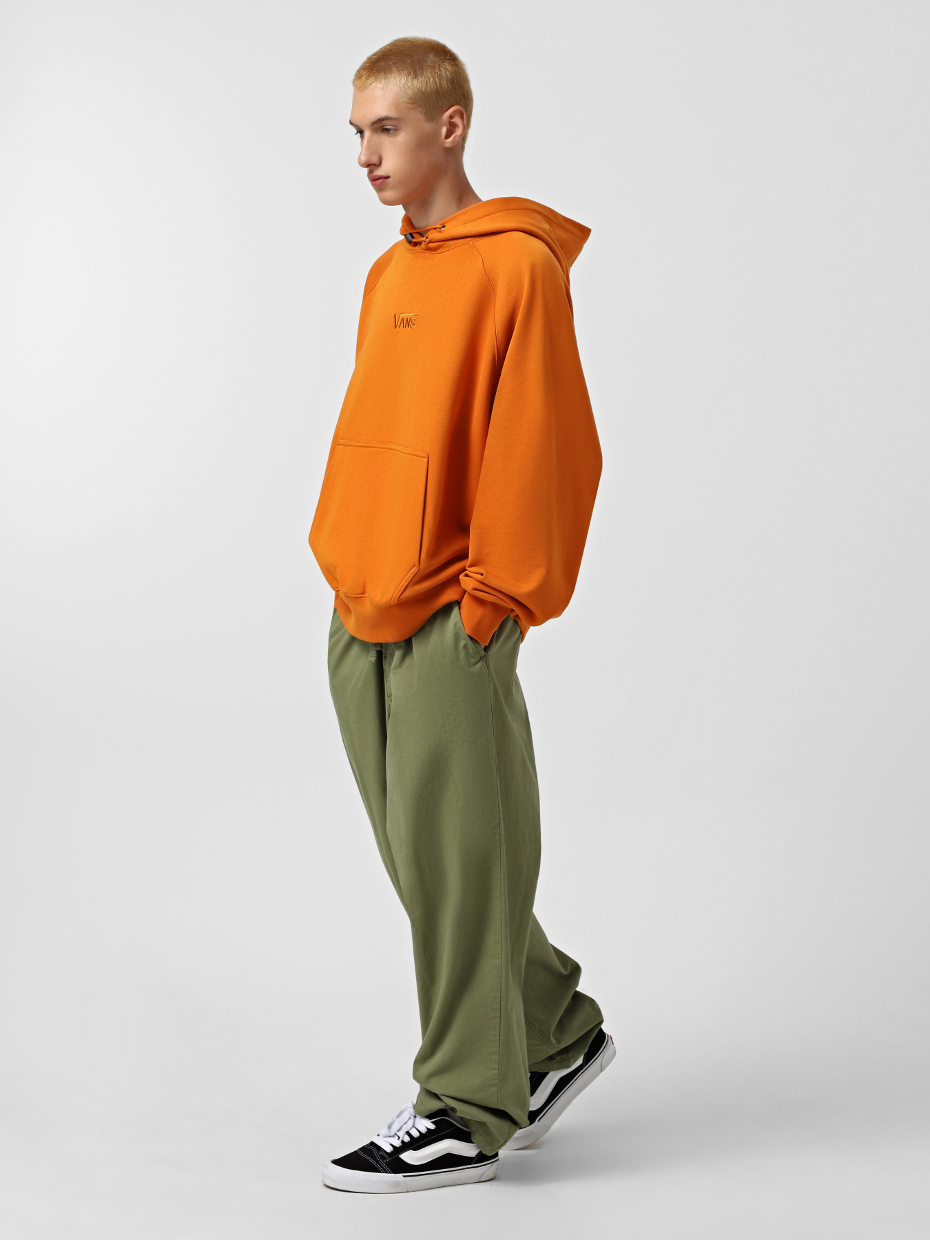 Брюки повседневные Vans Range Baggy Tapered Elastic Waist модель VN00000DZBF1 Фото