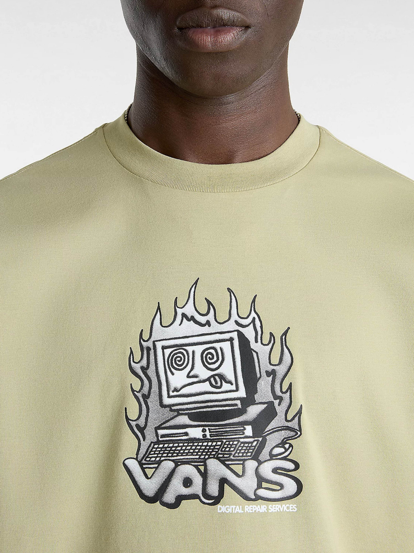 Футболка Vans Digital Repair Ss модель VN000HFKD3Z1 Фото