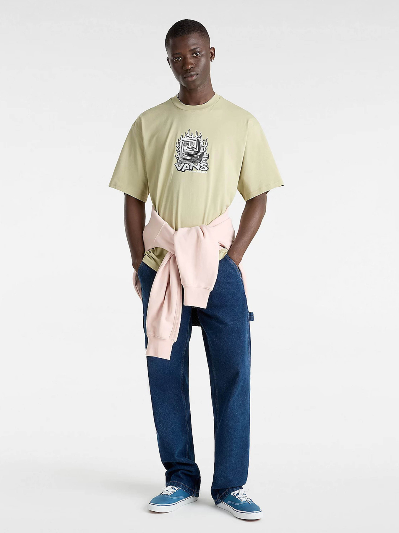 Футболка Vans Digital Repair Ss модель VN000HFKD3Z1 Футболка Vans Digital Repair Ss модель VN000HFKD3Z1 Фото