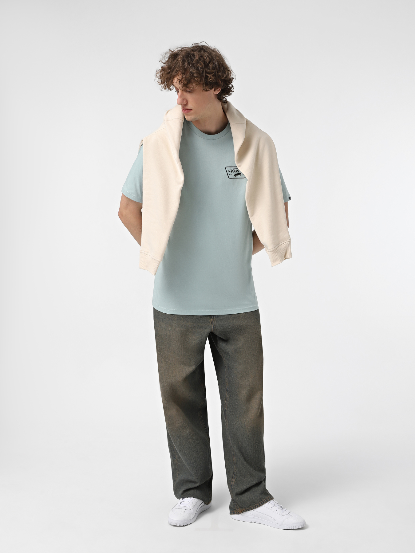 Футболка Vans Full Patch Back модель VN0000F8DAZ1 Фото